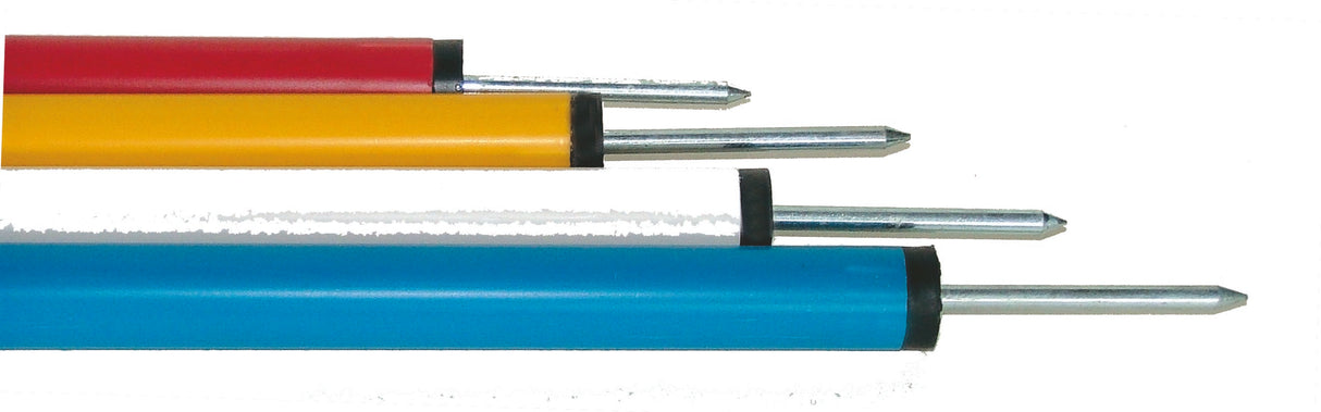 PALETTO IN PVC CON PUNTALE ZINCATO Ø 32 MM | H. 170 - 40 CM