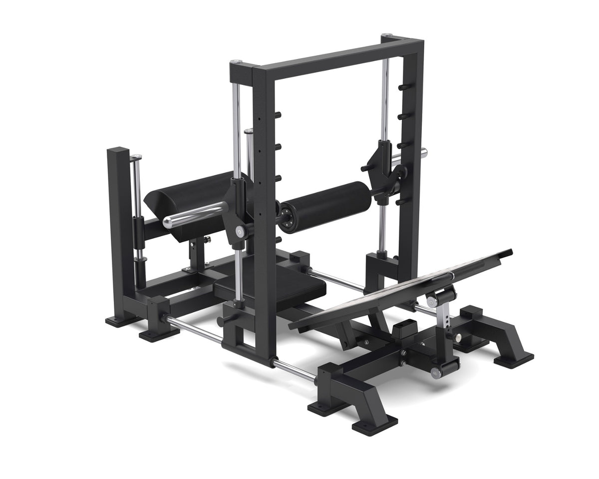 Toorx Professional FWX-7690 3D Hip Thrust, vista posteriore