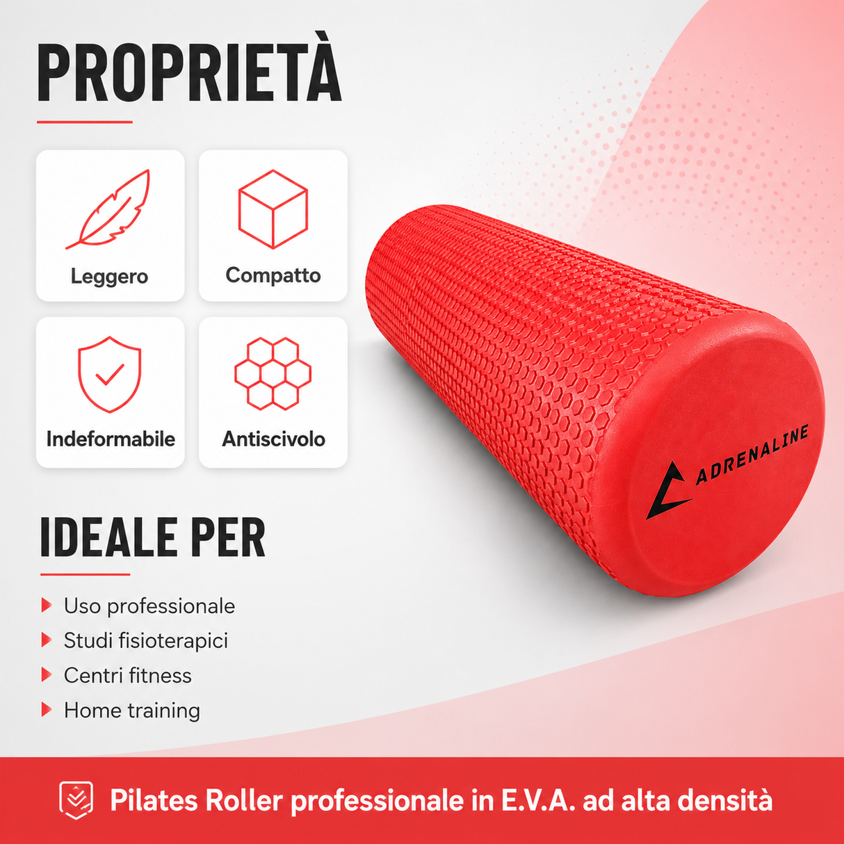 FOAM ROLLER - 60 CM