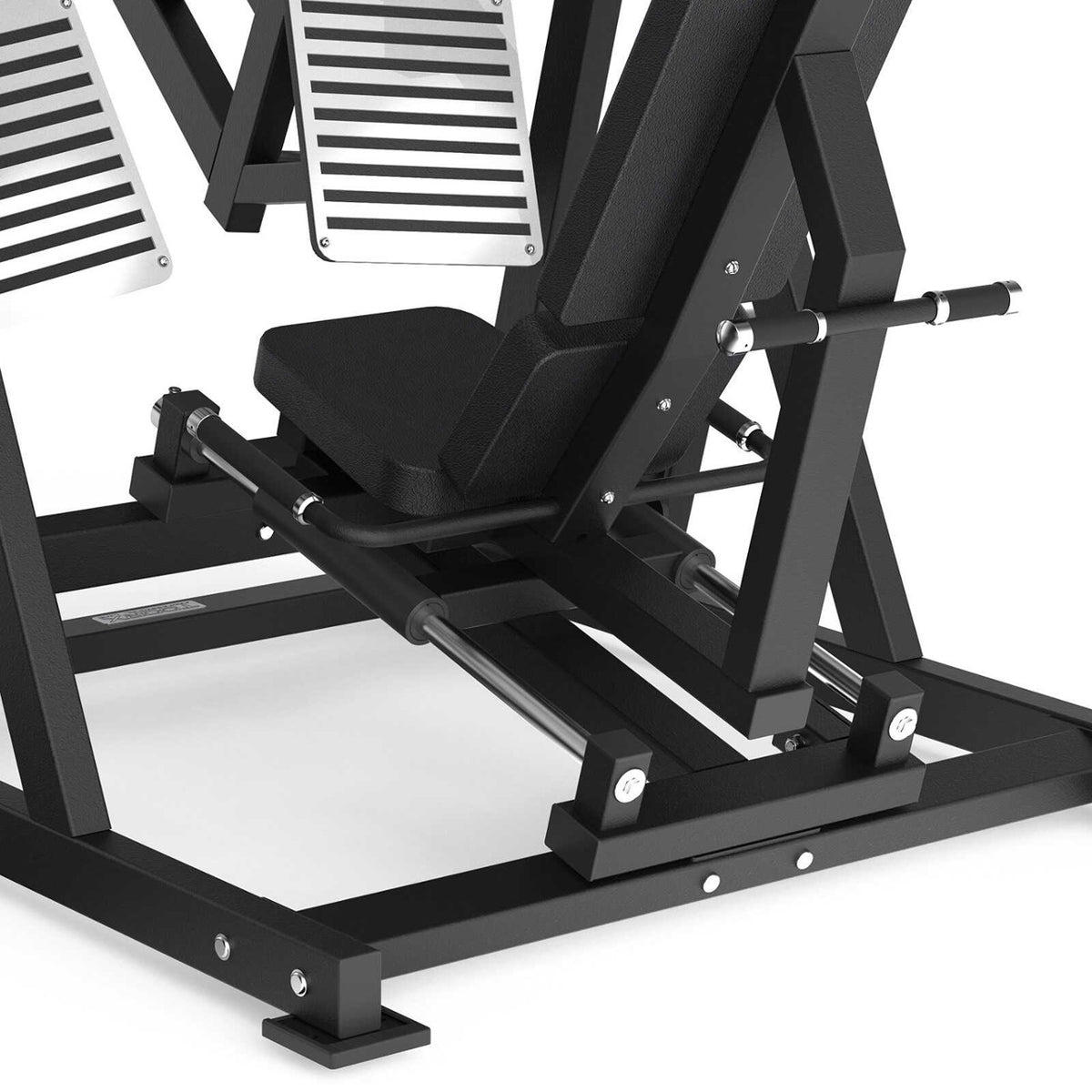 Toorx Professional FWX-7300 Isolateral Leg Press, seduta e regolazioni