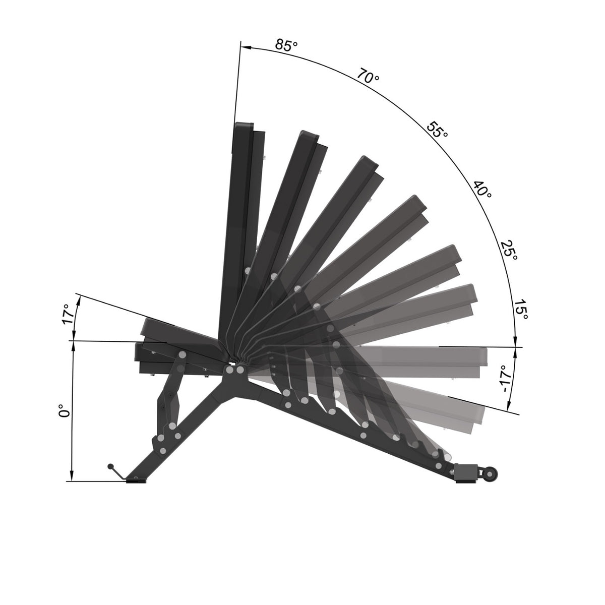 Toorx Vertical PANCA REGOLABILE WBX-400 – vista o dettaglio 8