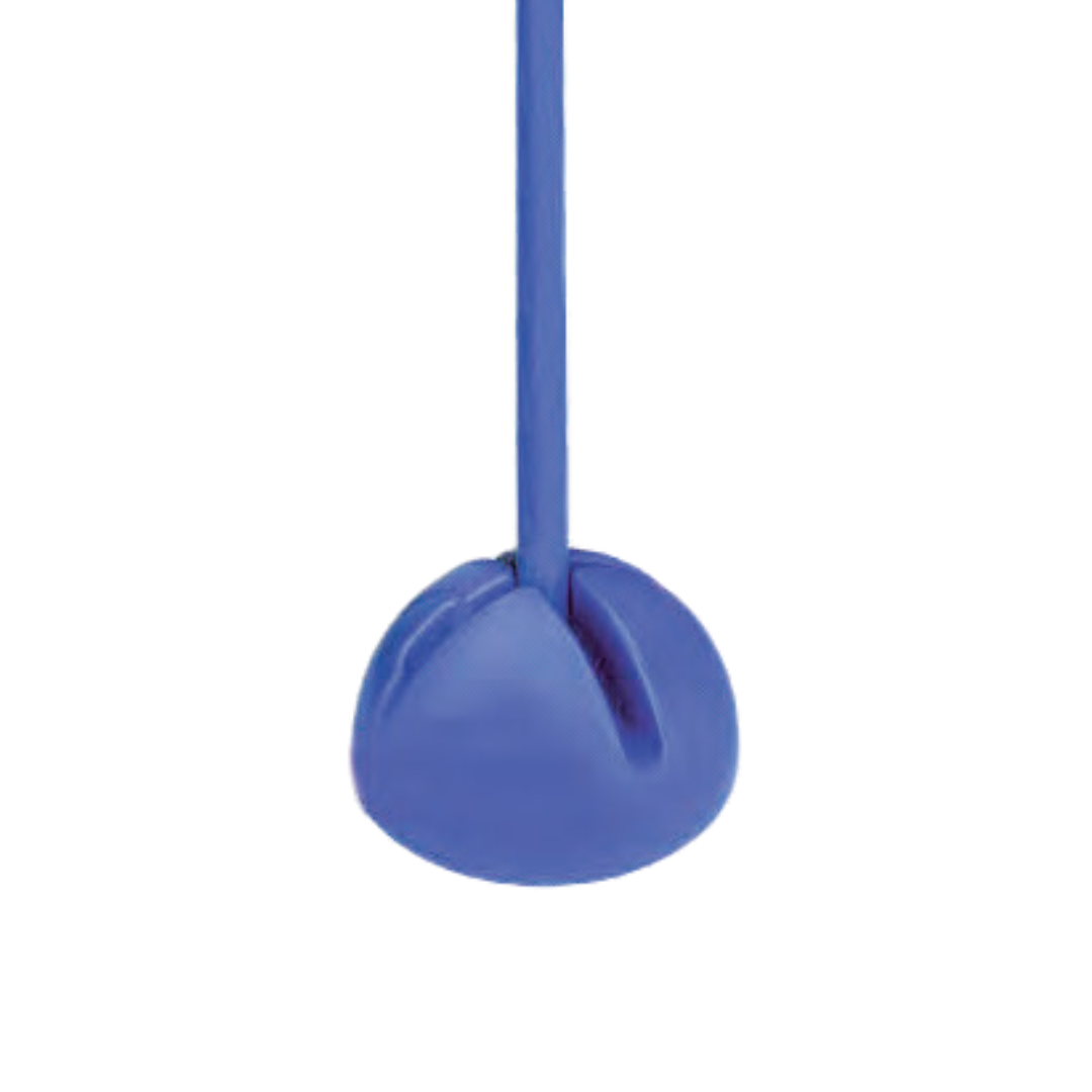 BASE IN PVC PER CERCHI E ASTE Ø 25 MM