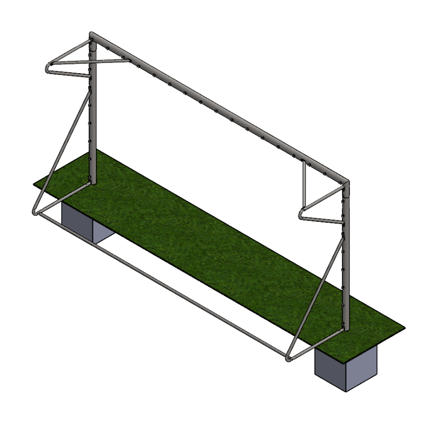 PORTA DA CALCIO 4 x 2 M | REGGIRETE A GOMITO