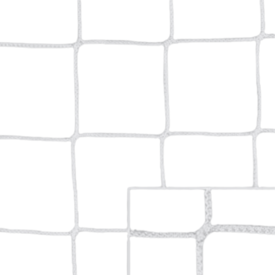COPPIA RETI PER PORTE DA CALCIO REGOLAMENTARI – NYLON HT Ø 5 MM | MAGLIA 10 x 10 CM