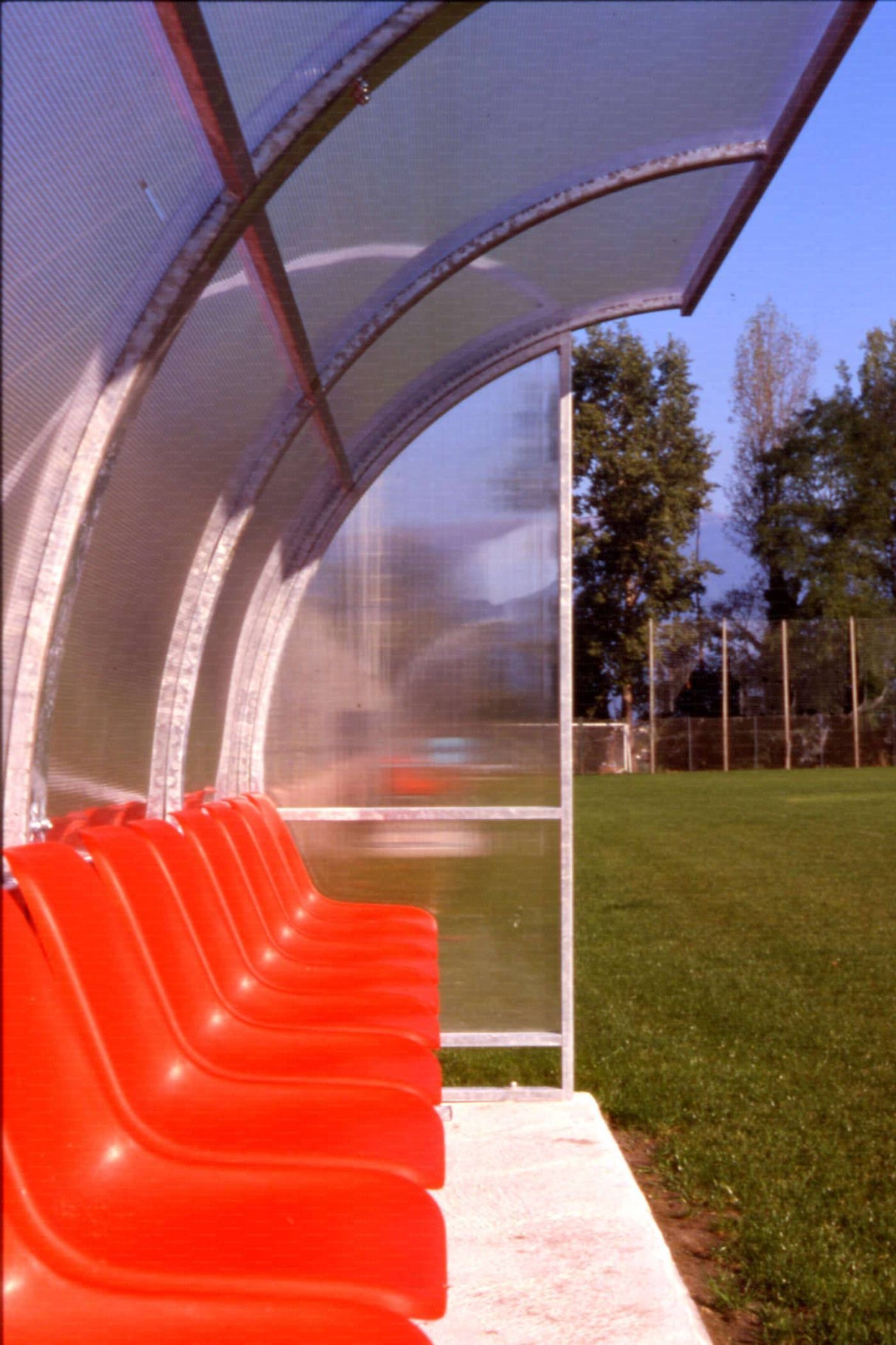 PANCHINA ALLENATORI PROFESSIONALE - ACCIAIO ZINCATO | MODELLO STANDARD