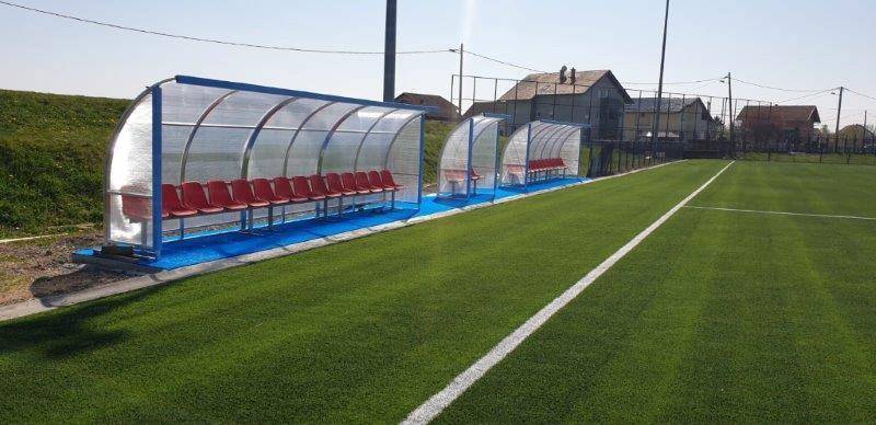 PANCHINA ALLENATORI PROFESSIONALE - ALLUMINIO | MODELLO STANDARD