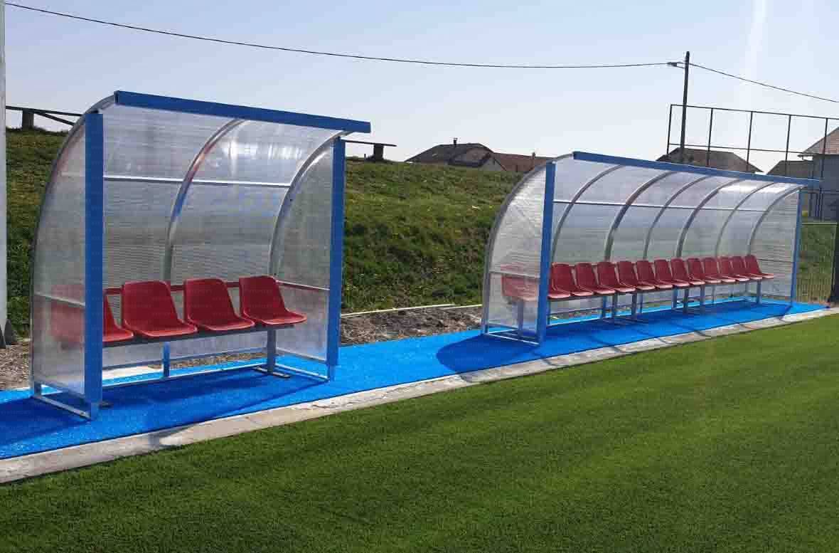 PANCHINA ALLENATORI PROFESSIONALE - ALLUMINIO | MODELLO STANDARD