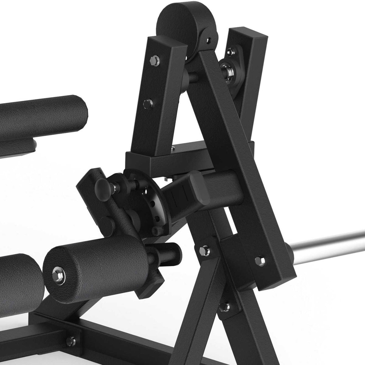 Toorx Professional FWX-7450 Leg Extension, rulli e perno di carico