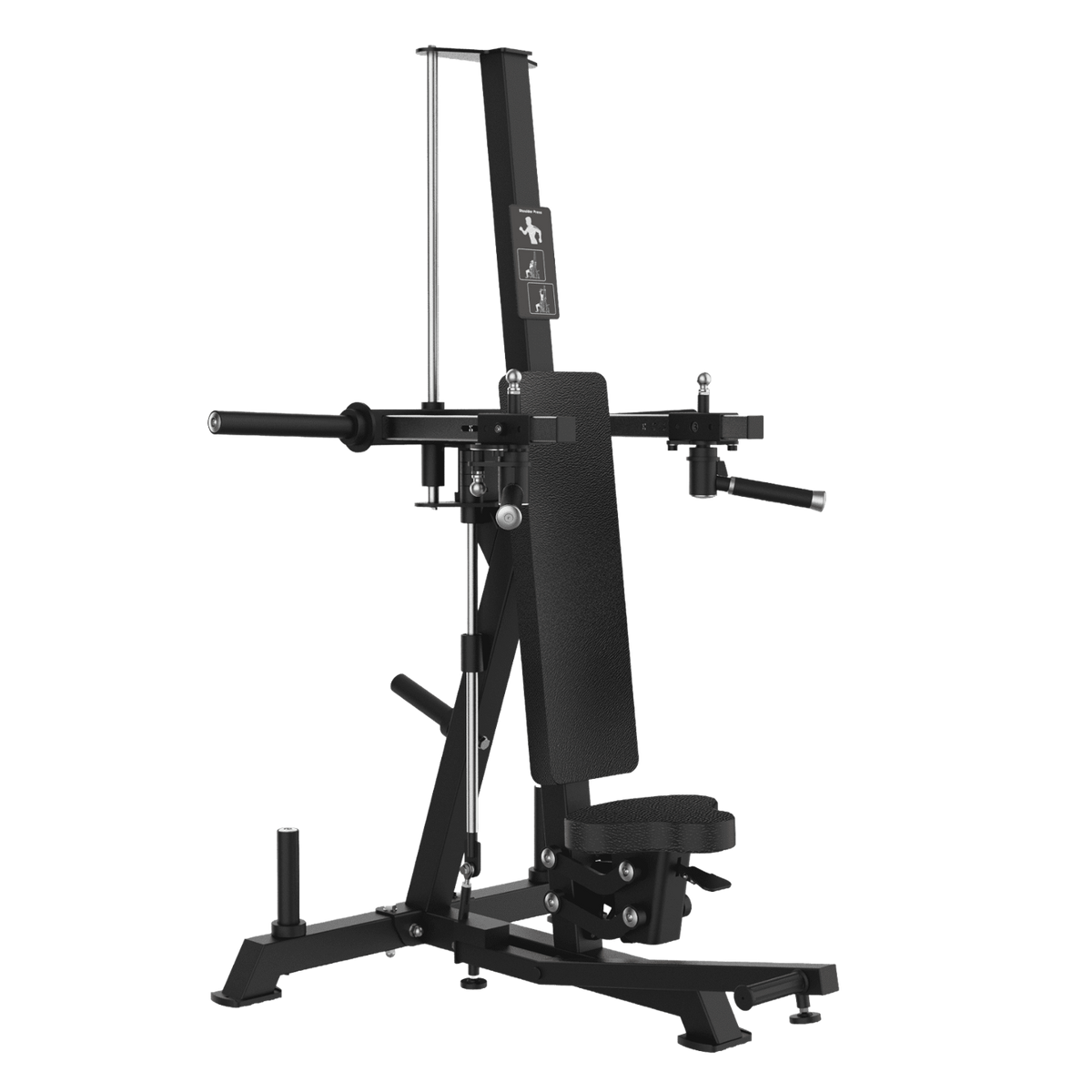 Toorx Professional FWX-6490 Linear Shoulder Press, macchinario completo