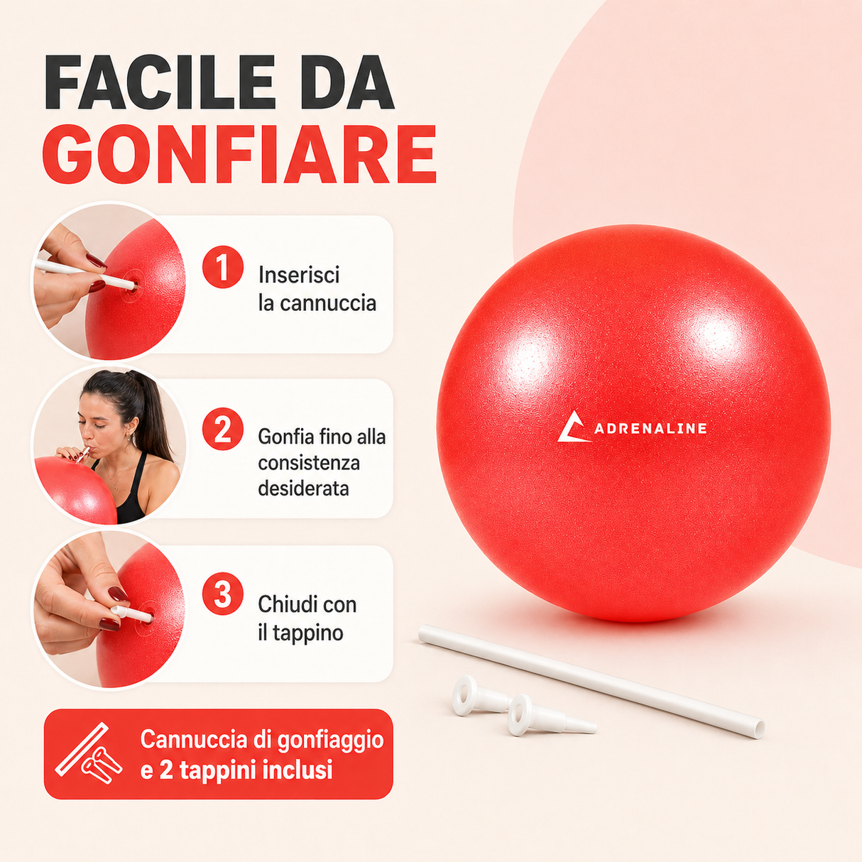 PILATES SOFTBALL - Ø 25 CM
