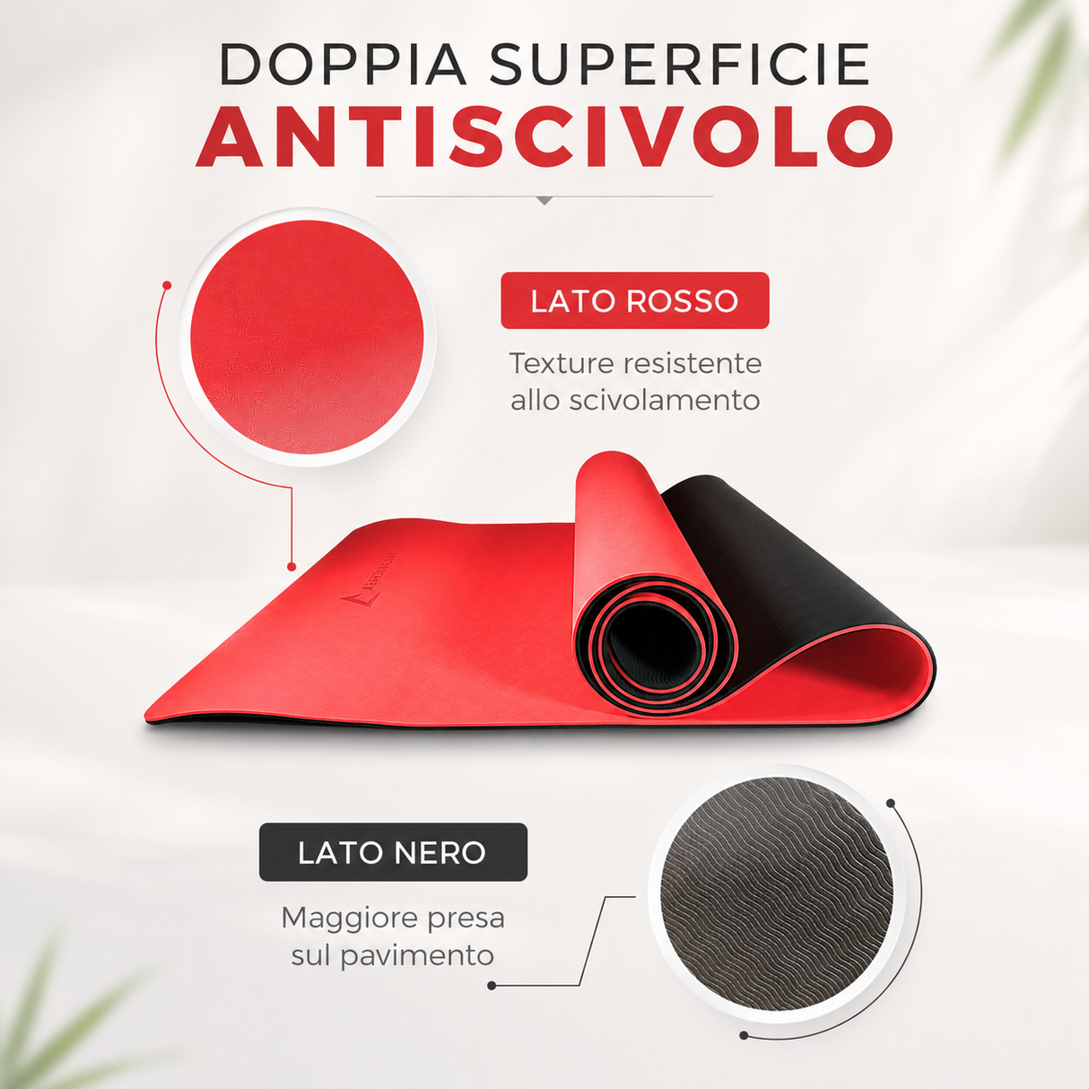 TAPPETINO IN TPE - ROSSO