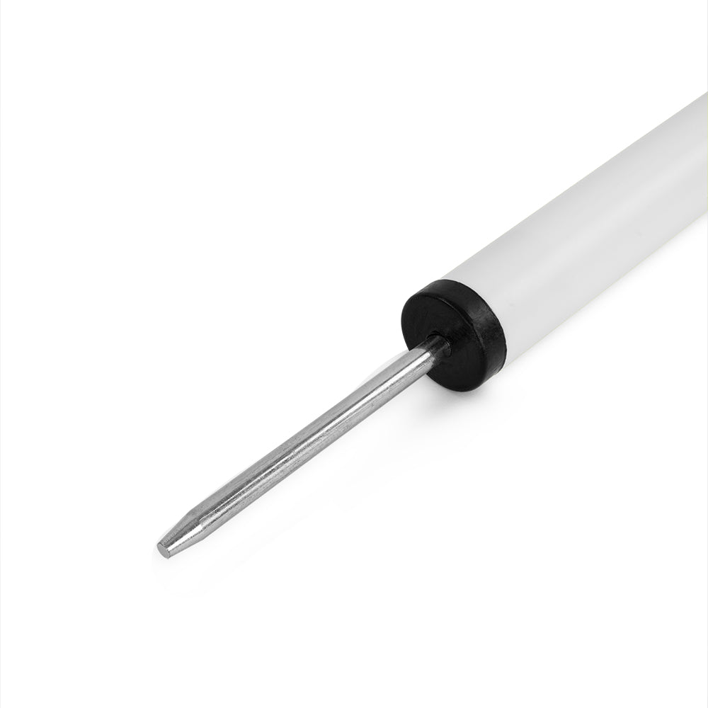 PALETTO IN PVC CON PUNTALE ZINCATO Ø 32 MM | H. 170 - 40 CM