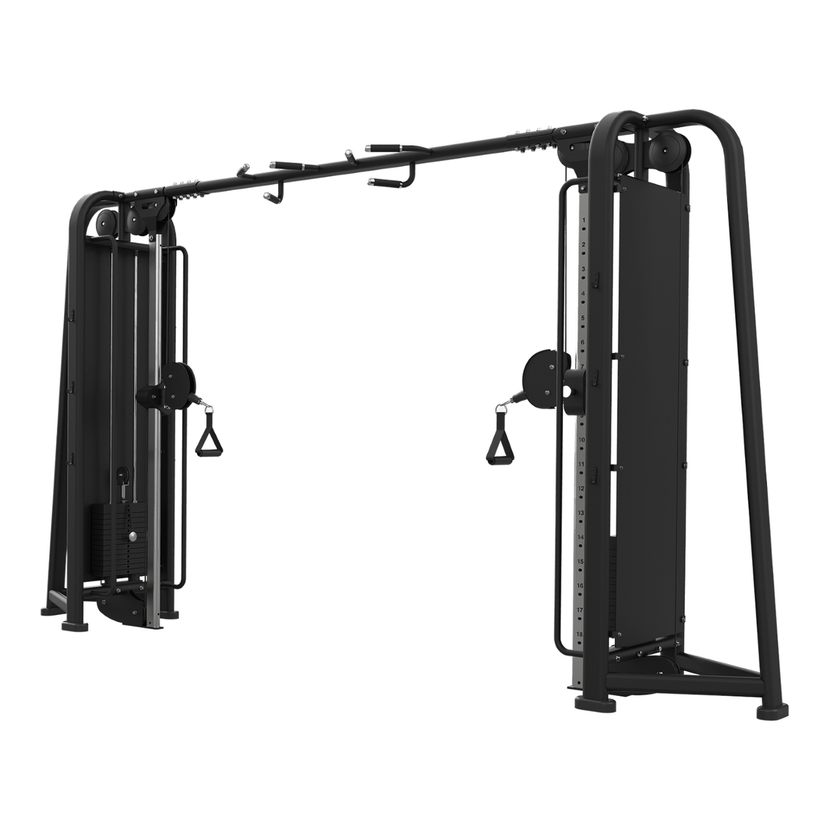 Toorx CROSS-BARCSX7-9 – configurazione CSX-7000 con barra di collegamento installata; stazioni escluse