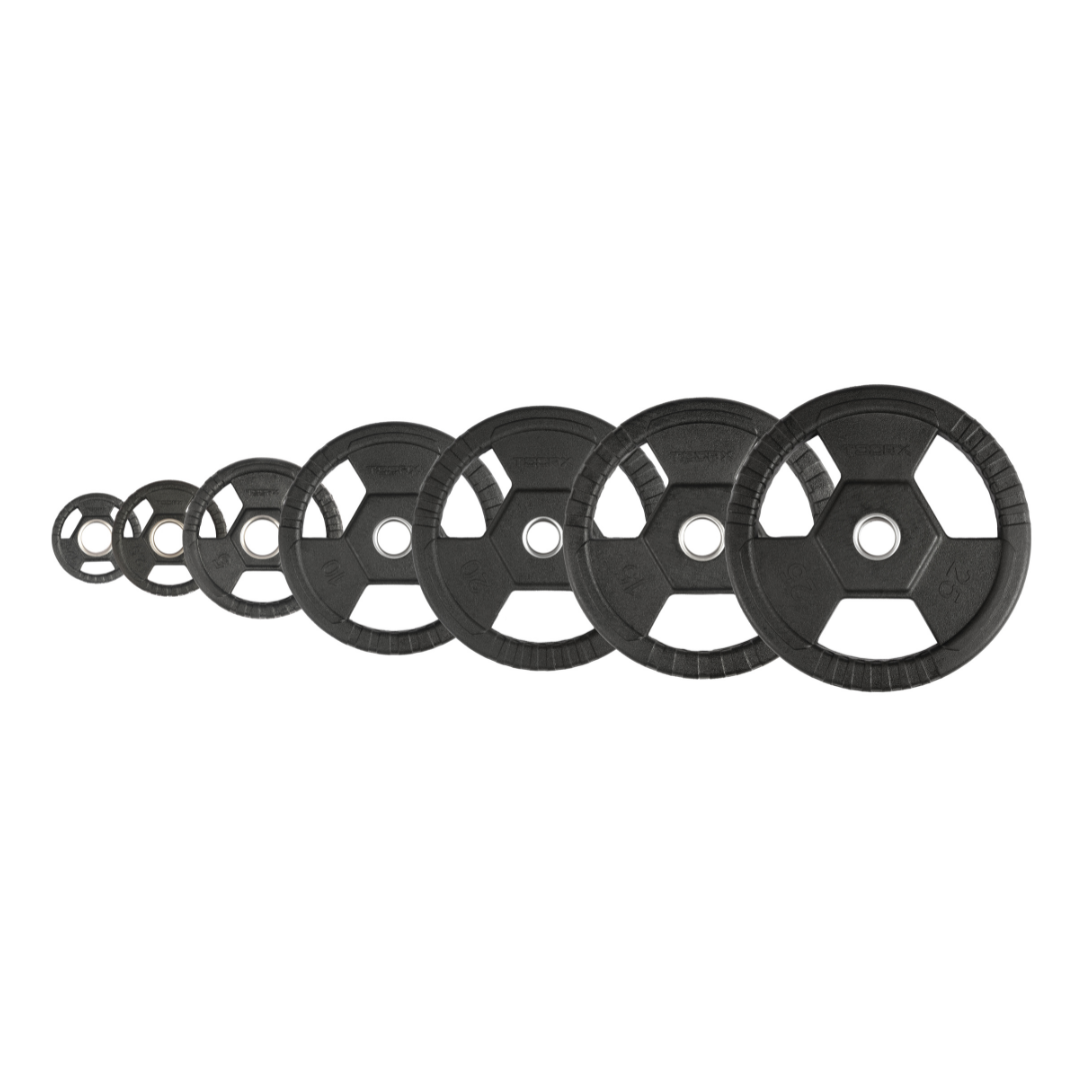 DISCO GHISA GOMMATO TRI-GRIP | 1,25 - 25 KG