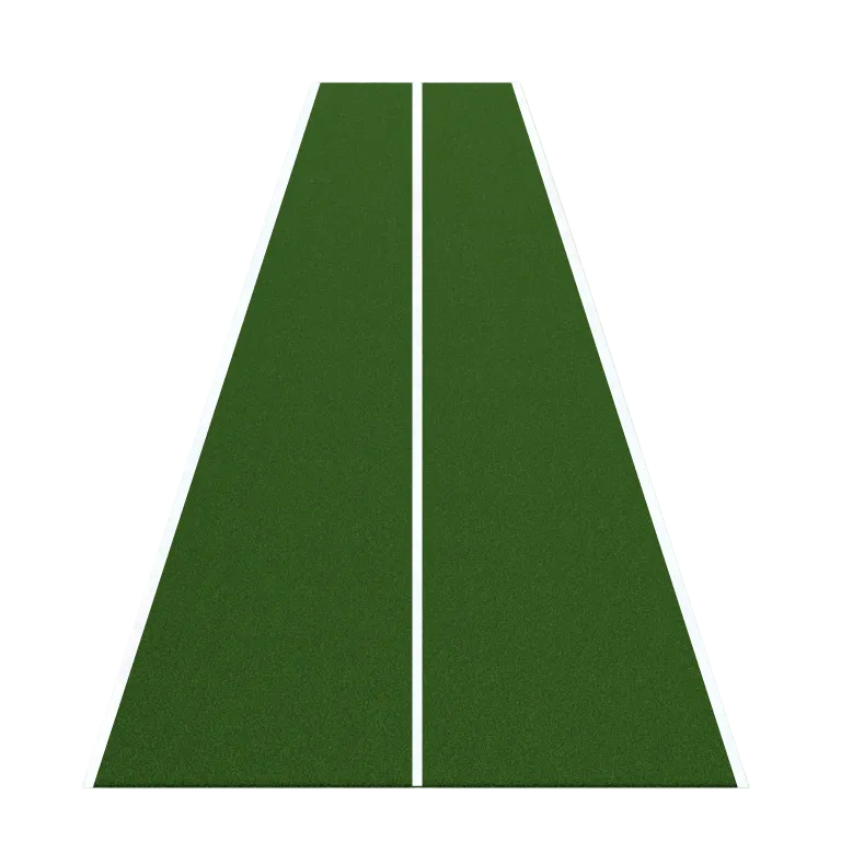 Erba sintetica con linee - colore verde