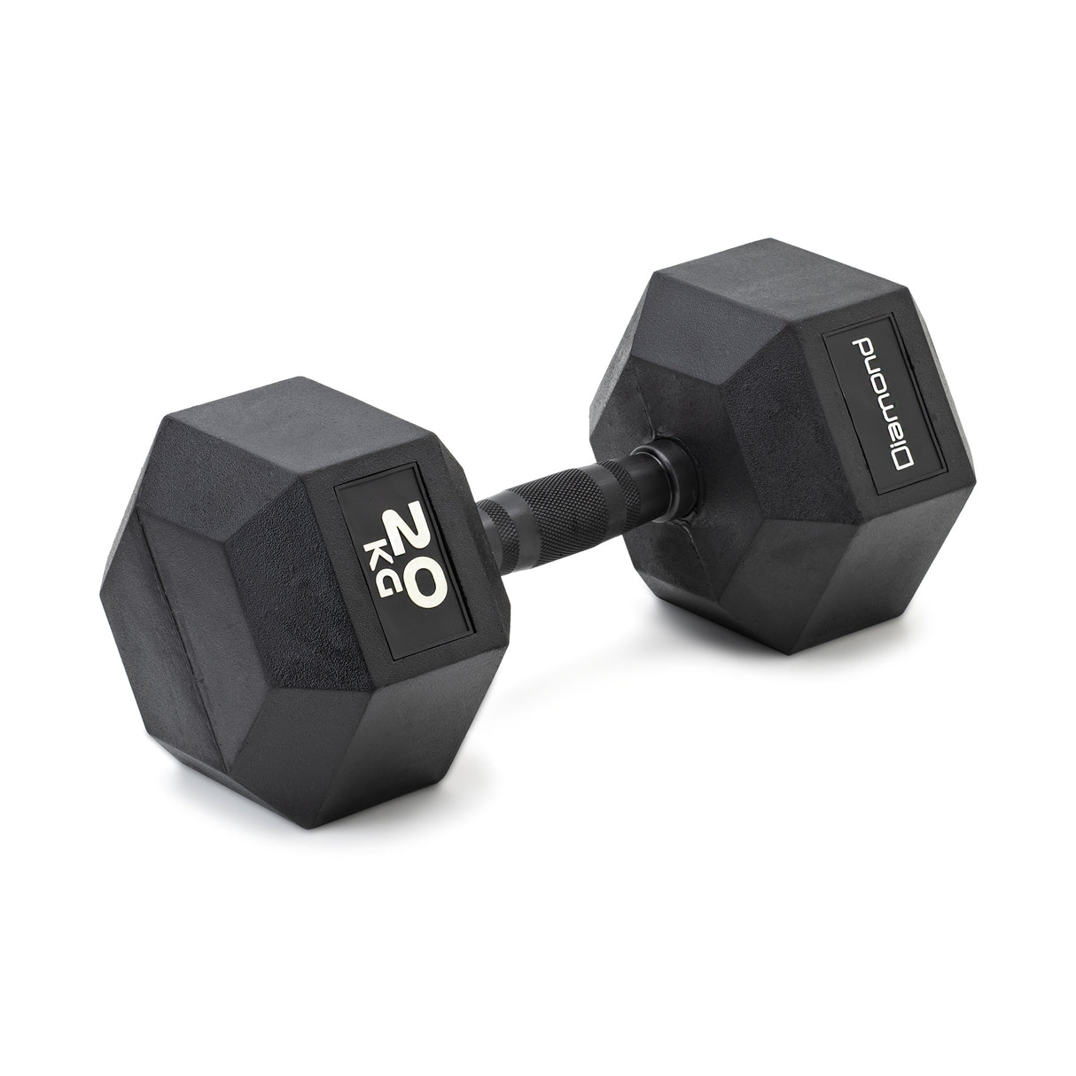 SET MANUBRI ESAGONALI - BLACK | 2,5 - 20 KG