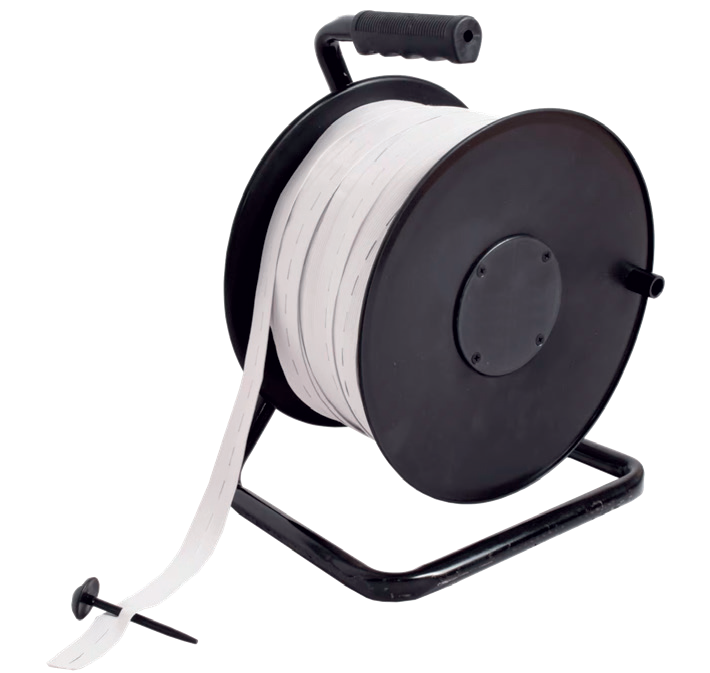 BOBINA CON FETTUCCIA ELASTICA - 100 METRI