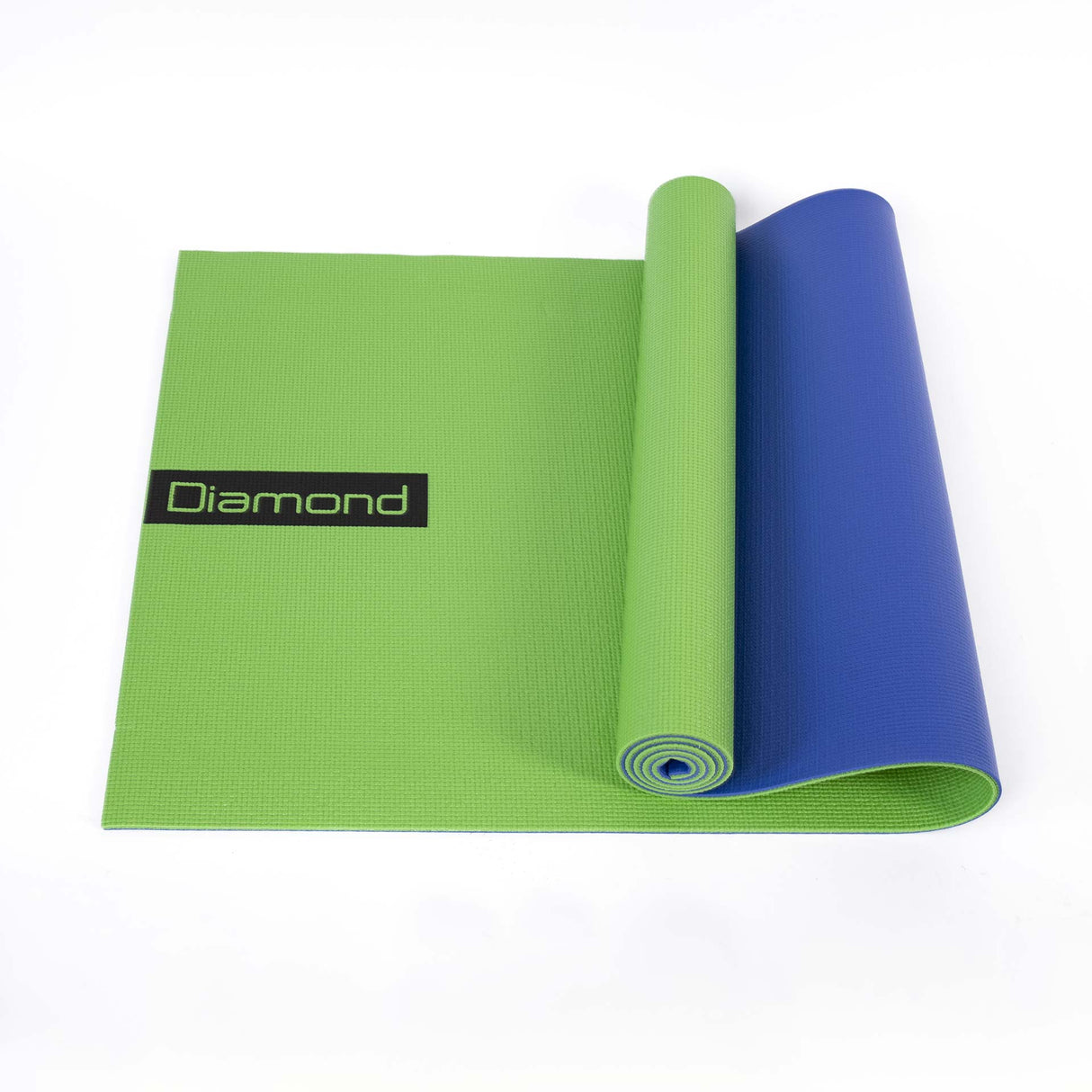 TAPPETINO YOGA IN PVC - VERDE/BLU