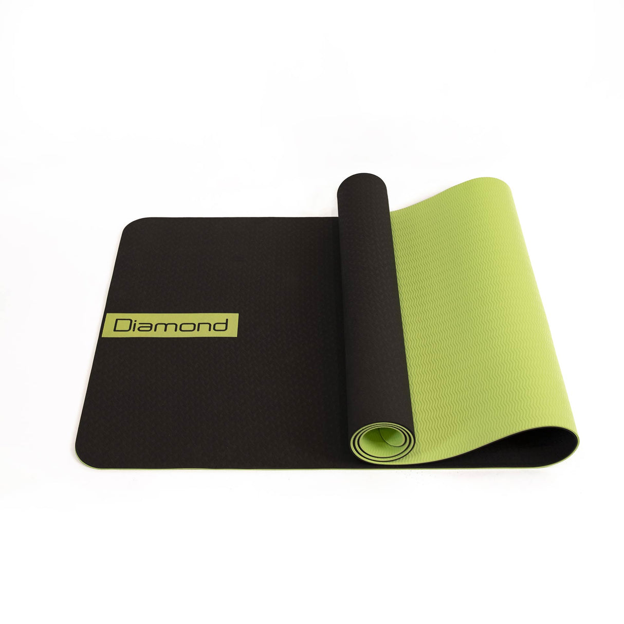 TAPPETINO YOGA IN TPE - VERDE/NERO