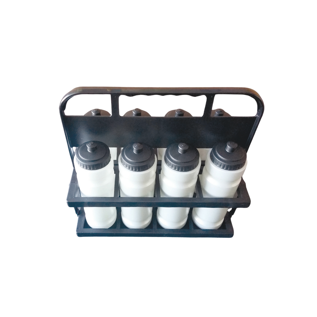 CESTELLO PER 8 BORRACCE IN PLASTICA - PIEGHEVOLE