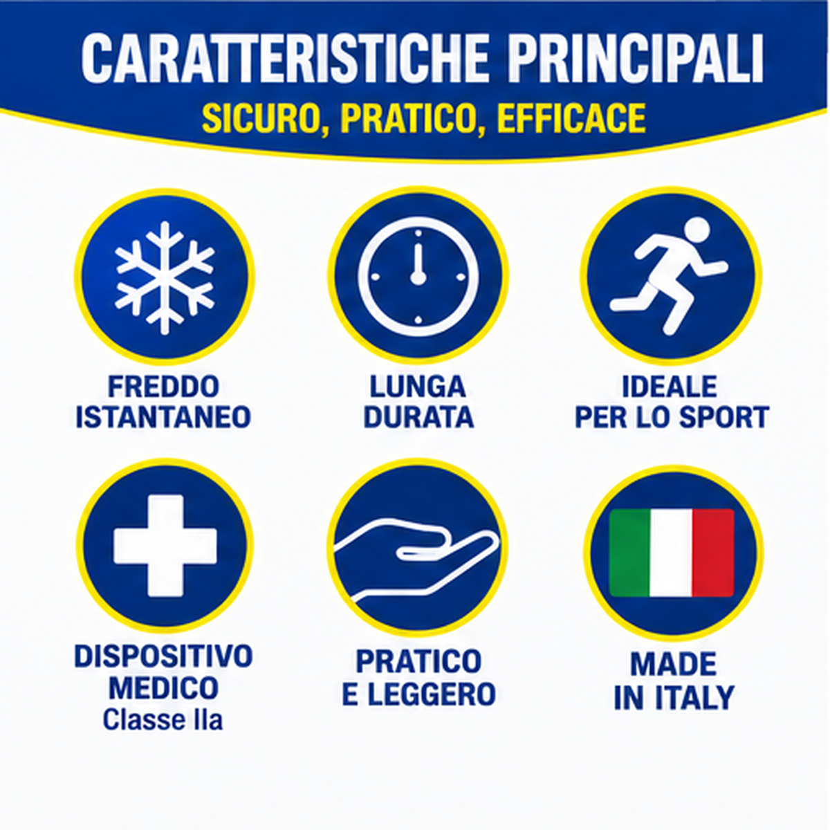 CRYOS SAFE caratteristiche