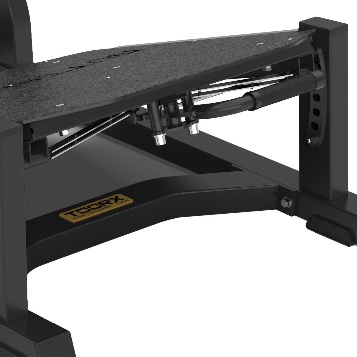 Toorx Professional FWX-10000 – dettaglio pedana e regolazione della struttura