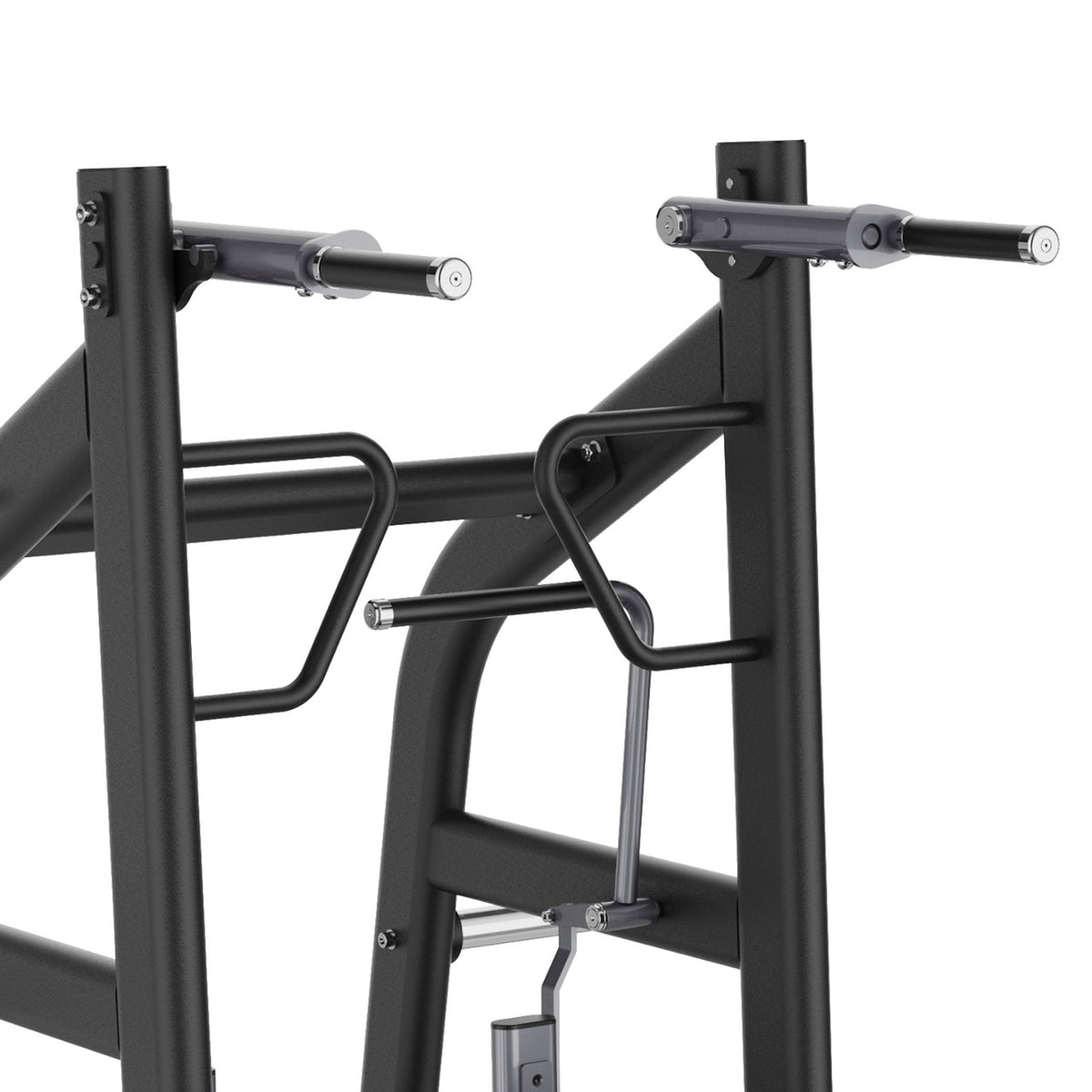 Toorx Professional FWX-9050 – dettaglio struttura superiore e maniglie