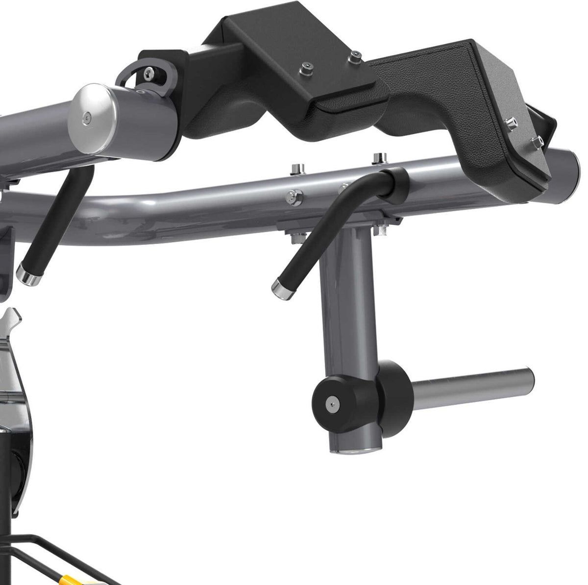 Toorx Professional FWX-9100 – dettaglio appoggi delle spalle e maniglie