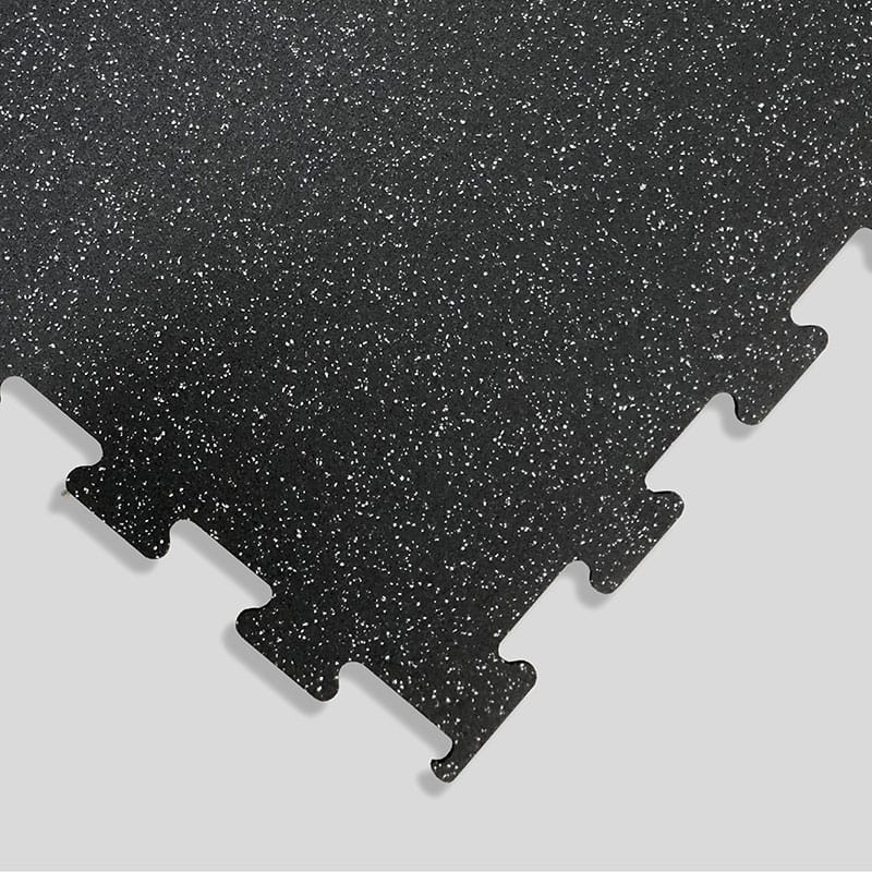 PUZZLE IN GOMMA - PUNTINATO | 8 MM - finitura bianco