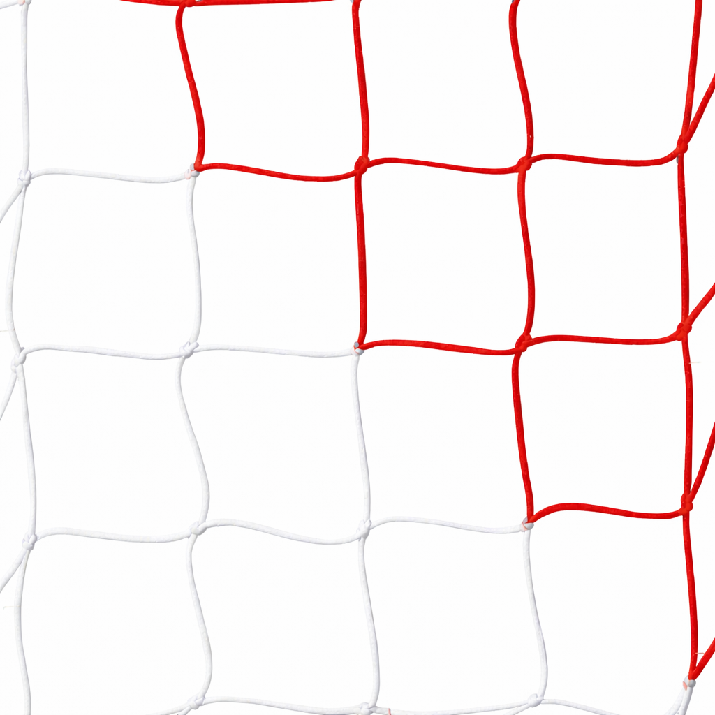 COPPIA RETI PER PORTE DA CALCIO REGOLAMENTARI – POLIETILENE Ø 3,5 MM | COLORATE