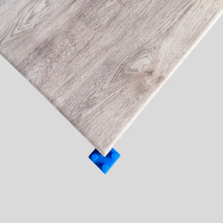 MATTONELLA CON INCASTRO - EFFETTO LEGNO | 20 MM - vista e applicazione del prodotto
