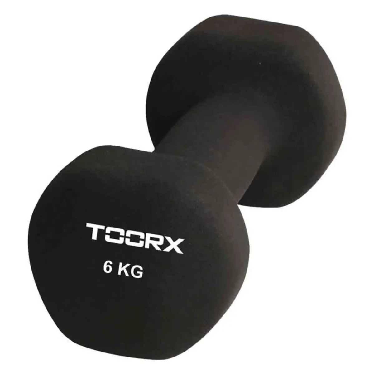 Manubrio Toorx MN-6 in neoprene, 6 kg, colore nero