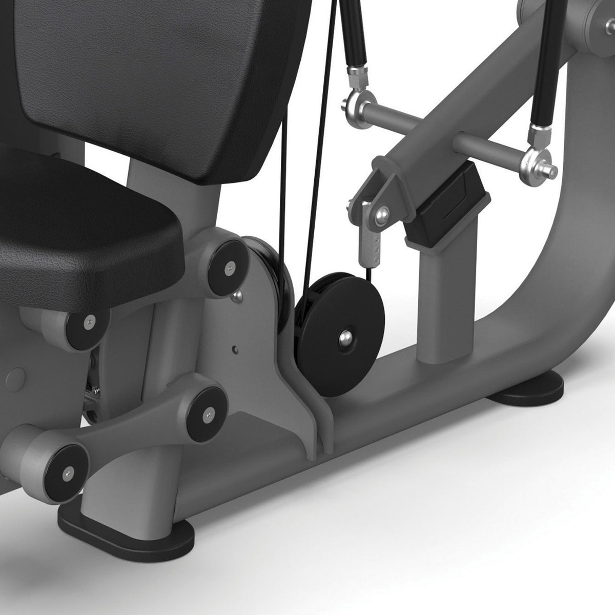 Toorx Professional PLX-6100 Converging Shoulder Press Dark Silver – seduta e leve di spinta