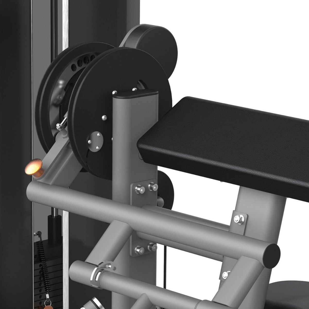 Toorx Professional PLX-7700 Biceps / Triceps Curl Dark Silver – appoggio delle braccia e leva