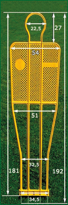 SAGOMA IN PLASTICA FLESSIBILE | 180 CM - 160 CM