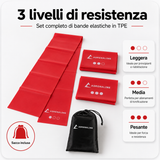 SET 3 BANDE ELASTICHE