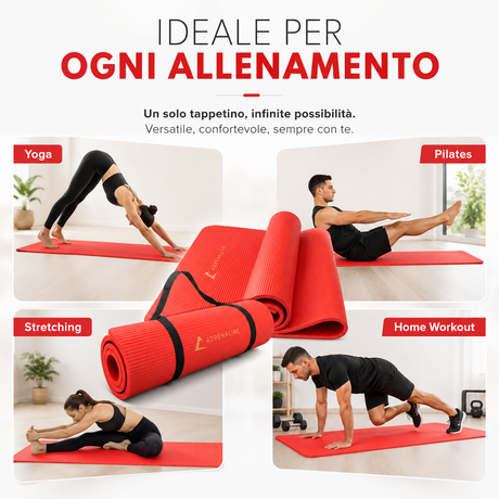 TAPPETINO IN NBR - ROSSO