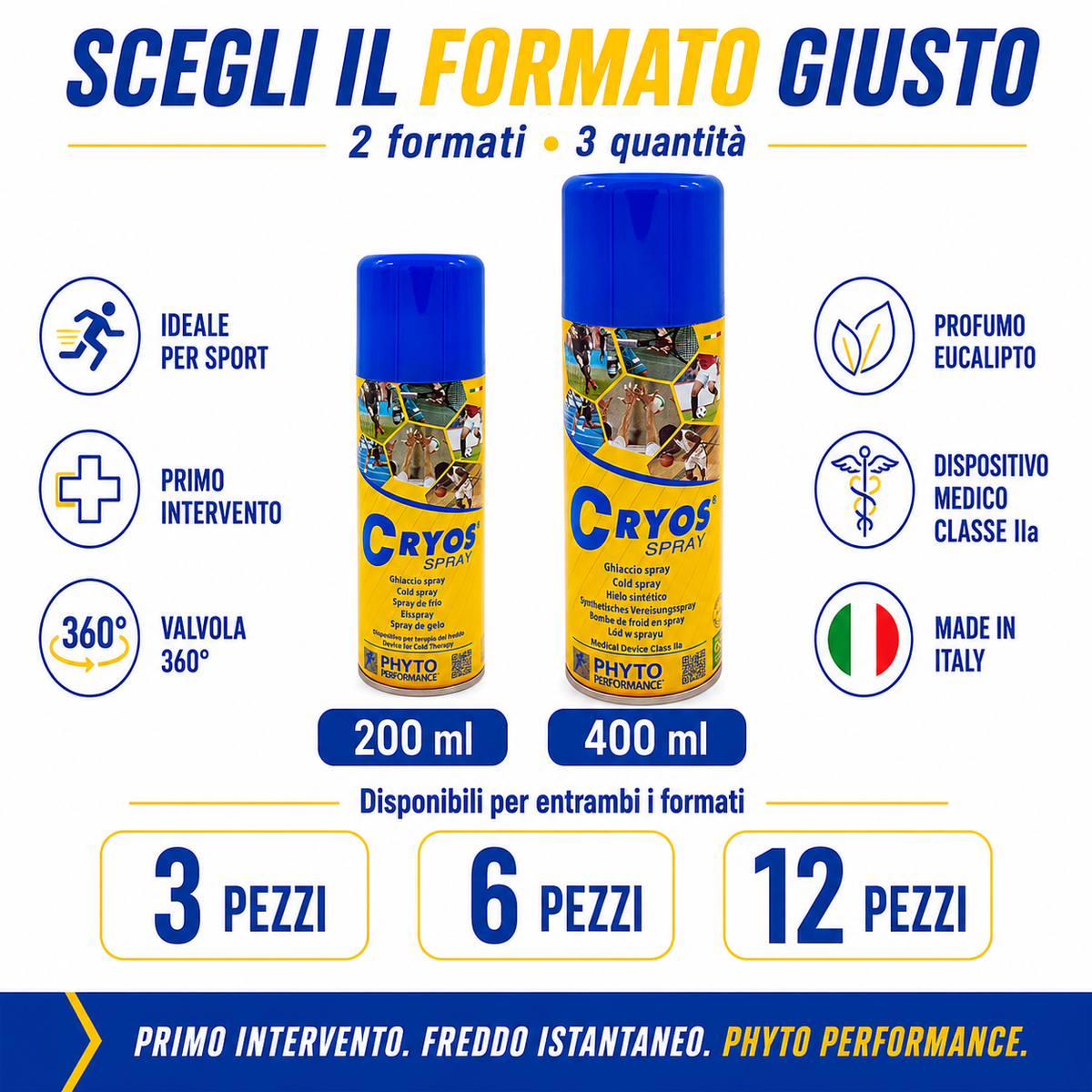 CRYOS SPRAY - GHIACCIO SINTETICO