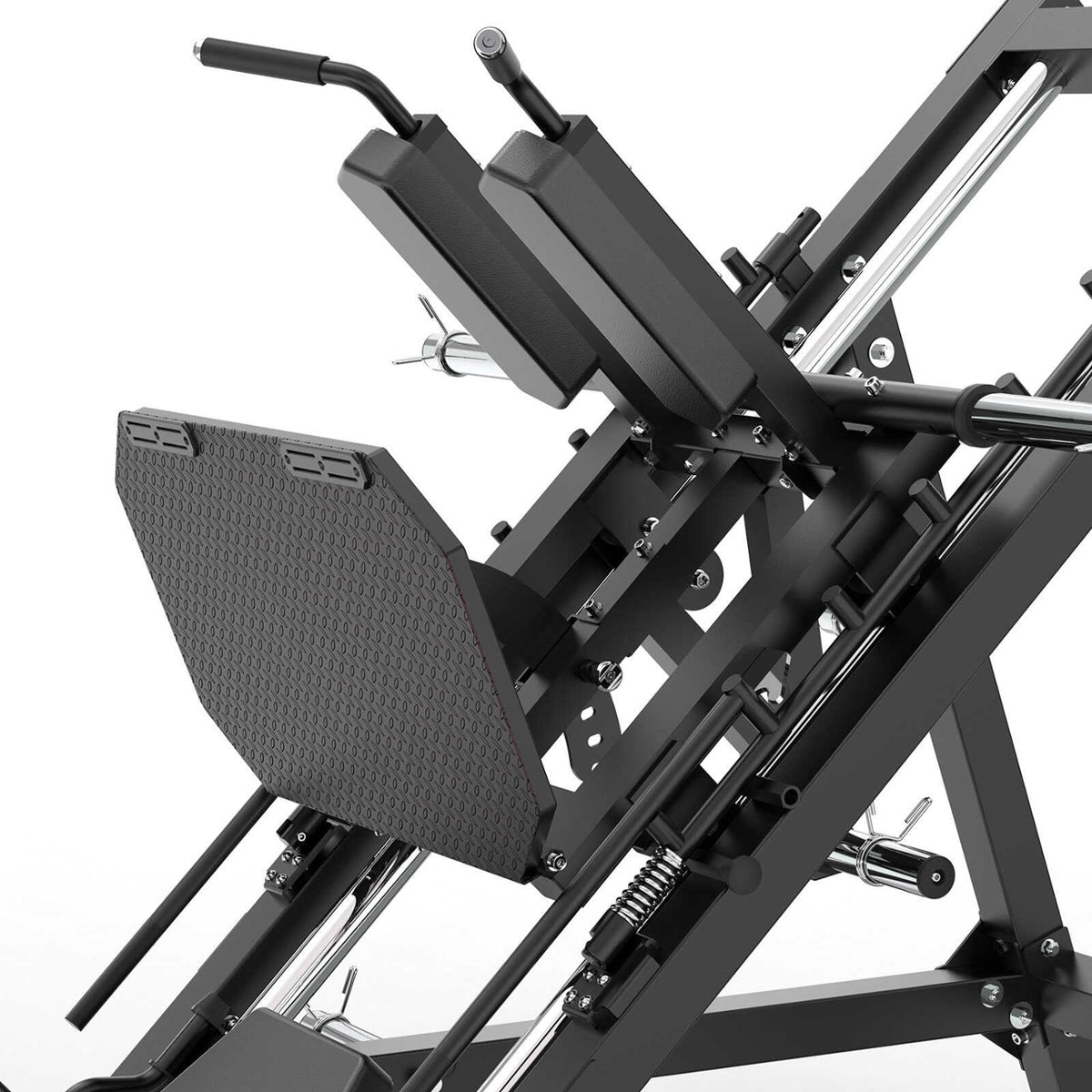 Toorx Professional FWX-7400 Leg Press / Hack Squat, pedana e spallacci