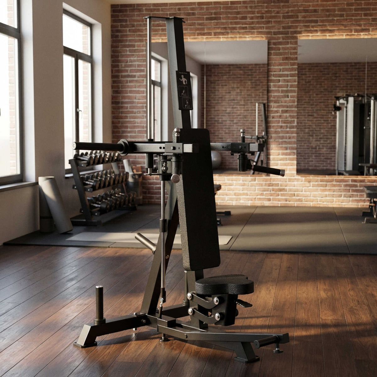 Toorx Professional FWX-6490 Linear Shoulder Press, macchinario ambientato in palestra