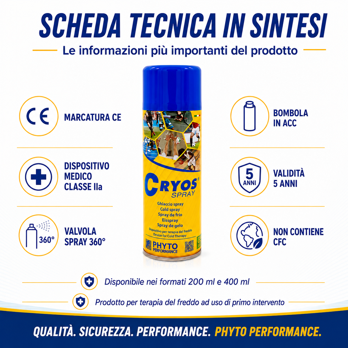 CRYOS SPRAY - GHIACCIO SINTETICO