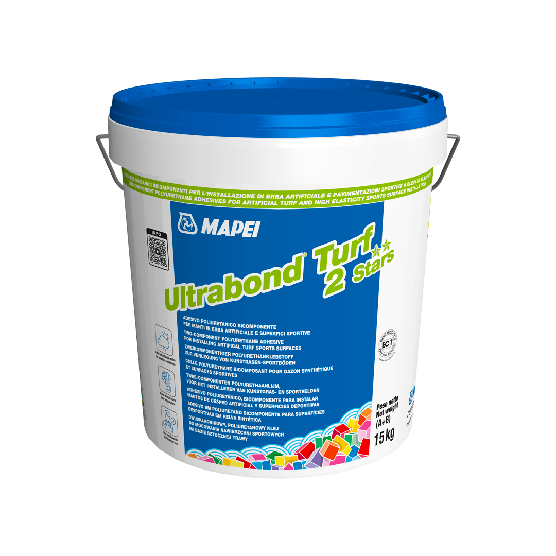 COLLANTE PER PAVIMENTI IN ERBA | ULTRABOND TURF 2 STARS - 15 KG