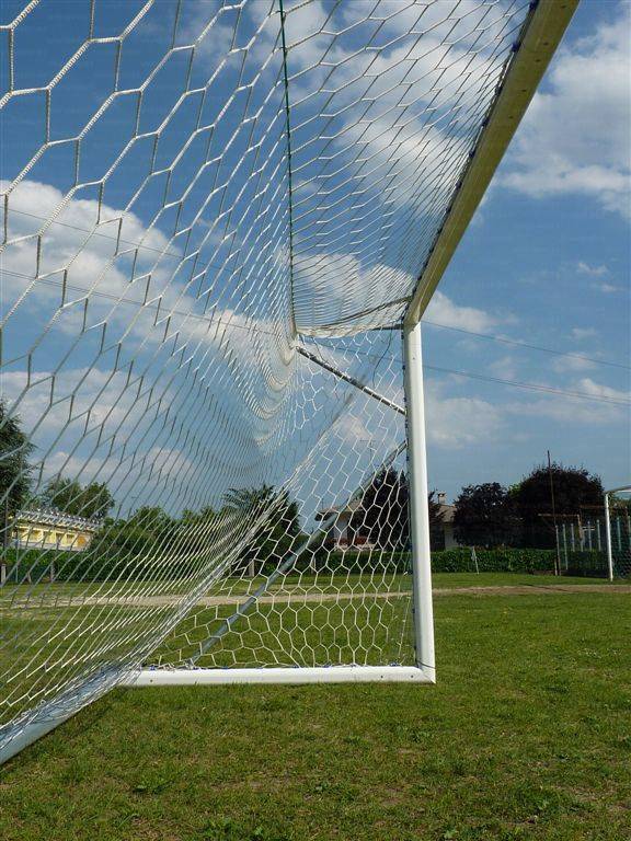 PORTA DA CALCIO REGOLAMENTARE IN ALLUMINIO - TRASPORTABILE | 732 x 244 CM