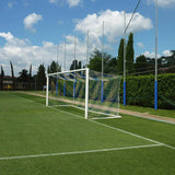 PORTA DA CALCIO REGOLAMENTARE IN ALLUMINIO - REGGIRETE A PALO DISTANZIATO | 732 x 244 CM