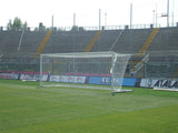 PORTA DA CALCIO REGOLAMENTARE IN ALLUMINIO - REGGIRETE A PALO DISTANZIATO | 732 x 244 CM