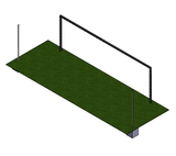 PORTA DA CALCIO 7.32 x 2.44 M – REGOLAMENTARE | REGGIRETE DISTANZIATO