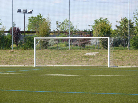 PORTA DA CALCIO IN ALLUMINIO - REGGIRETE A GOMITO | 600 x 200 CM