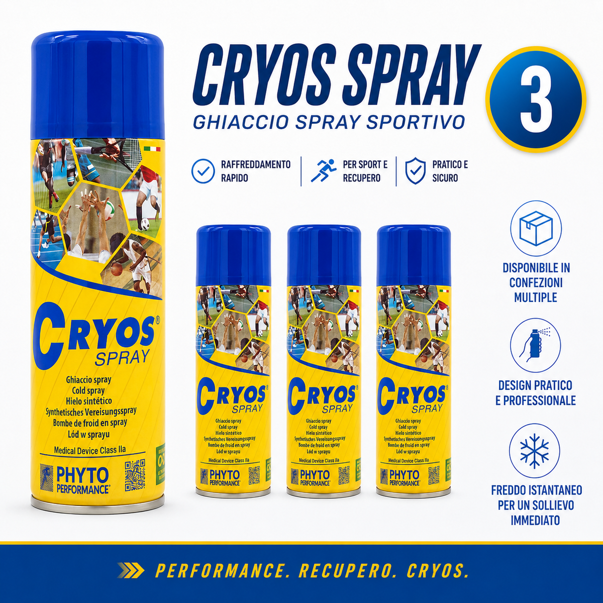 CRYOS SPRAY - GHIACCIO SINTETICO