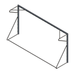 PORTA DA CALCIO 4 x 2 M | TRASPORTABILE