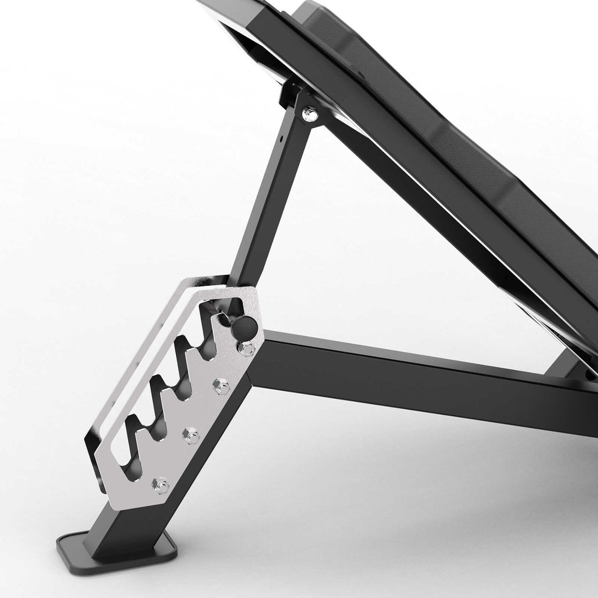 Toorx Professional FWX-7400 Leg Press / Hack Squat, supporti di arresto